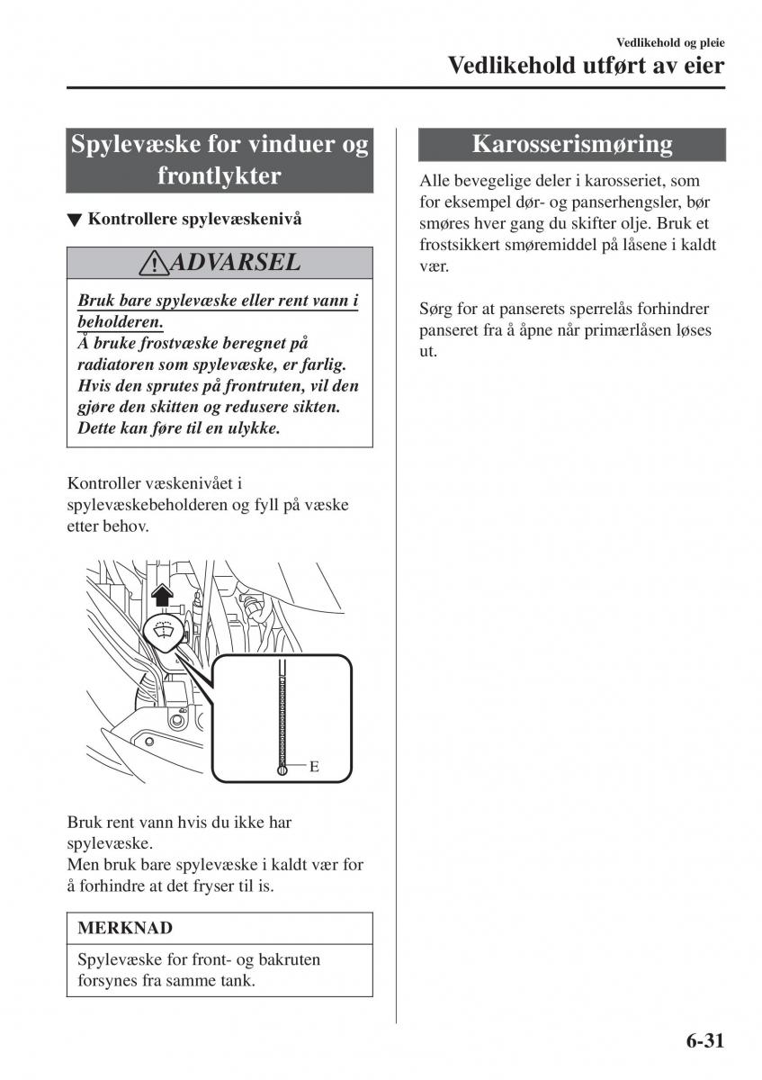 Mazda CX 3 bruksanvisningen / page 489