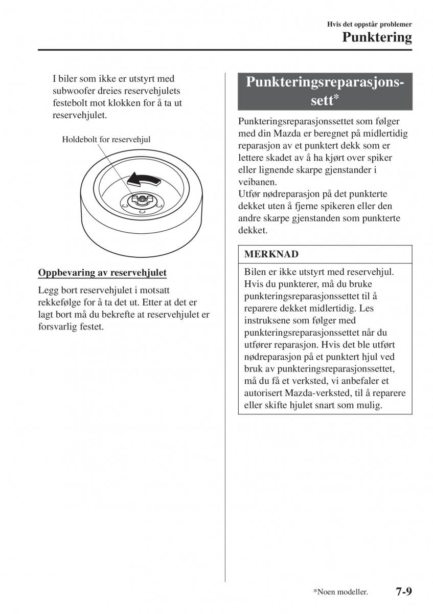 Mazda CX 3 bruksanvisningen / page 535