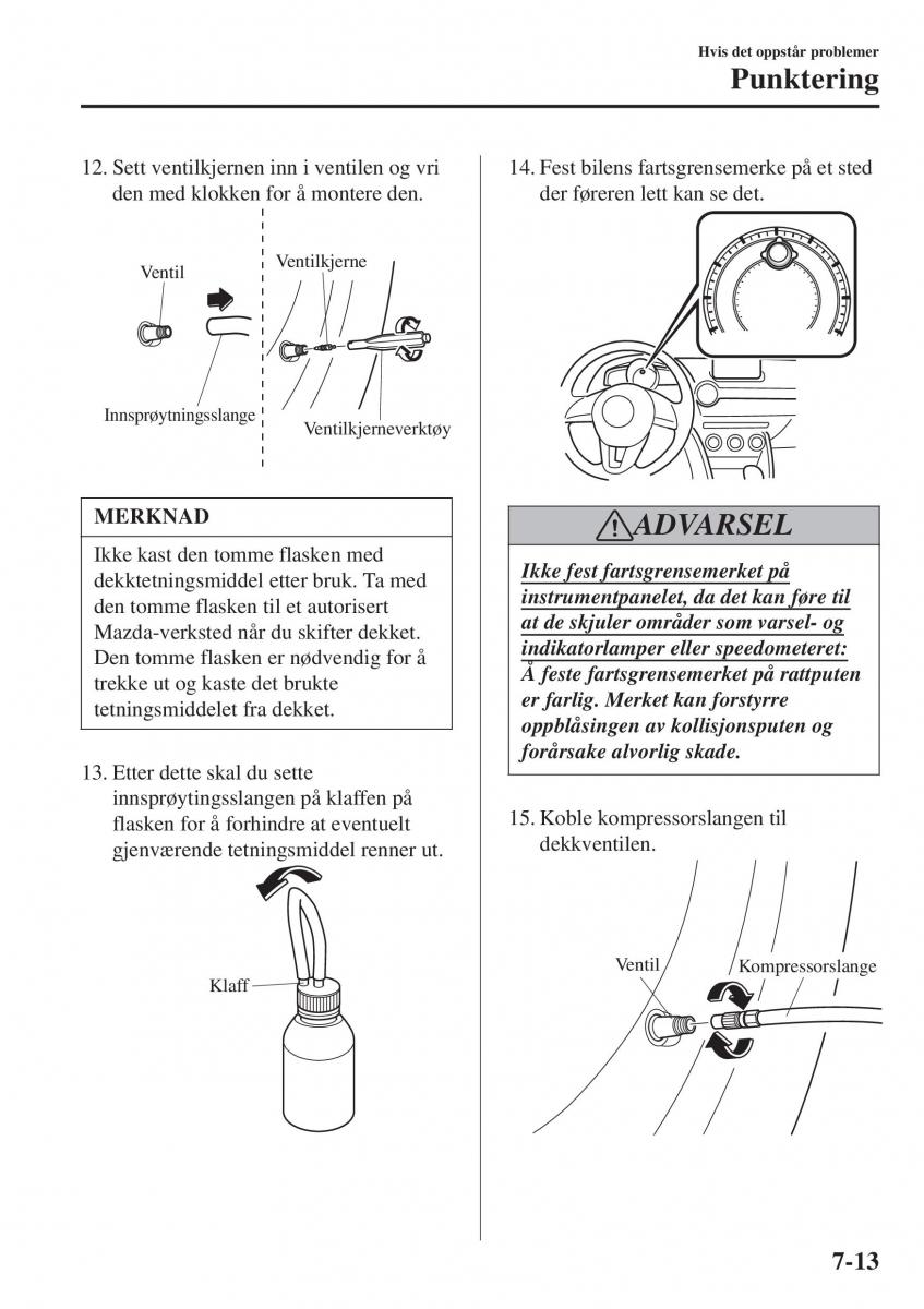 Mazda CX 3 bruksanvisningen / page 539