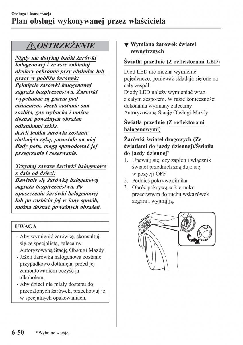 Mazda CX 3 instrukcja obslugi / page 552