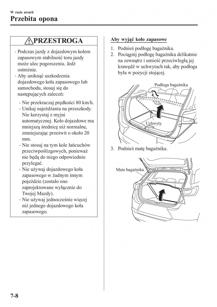 Mazda CX 3 instrukcja obslugi / page 582