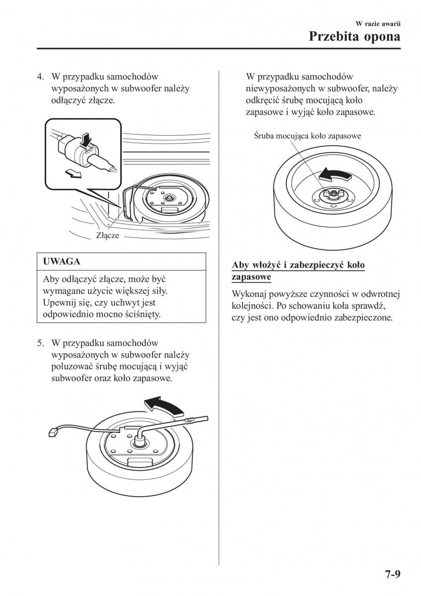 Mazda CX 3 instrukcja obslugi / page 583