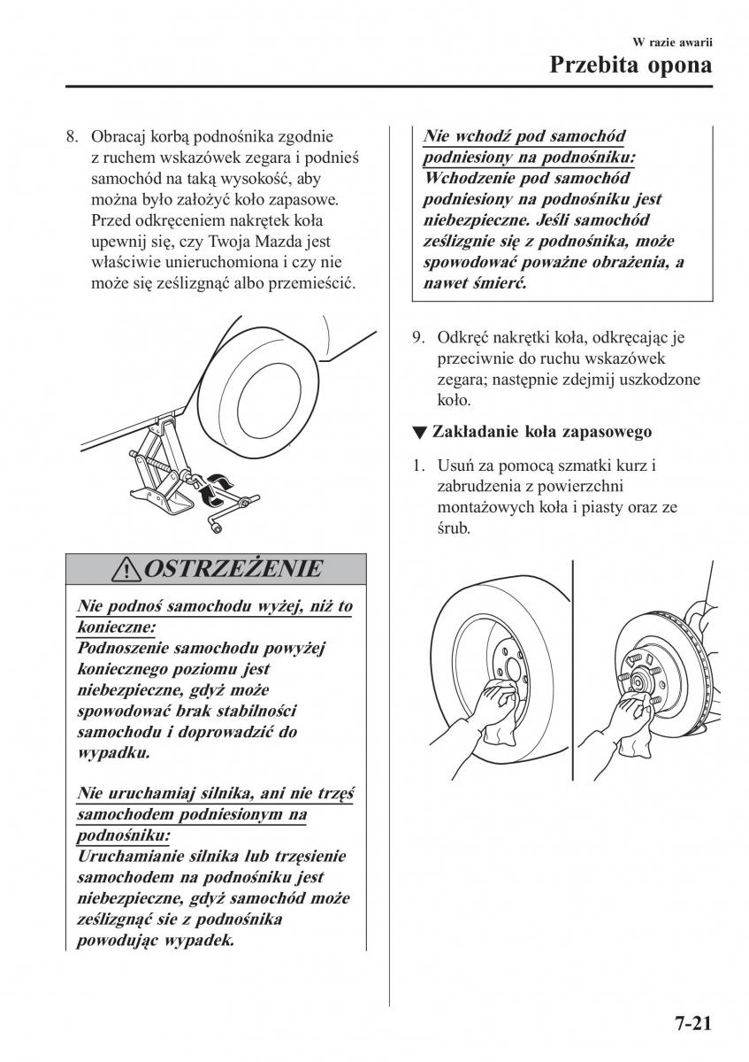 Mazda CX 3 instrukcja obslugi / page 595