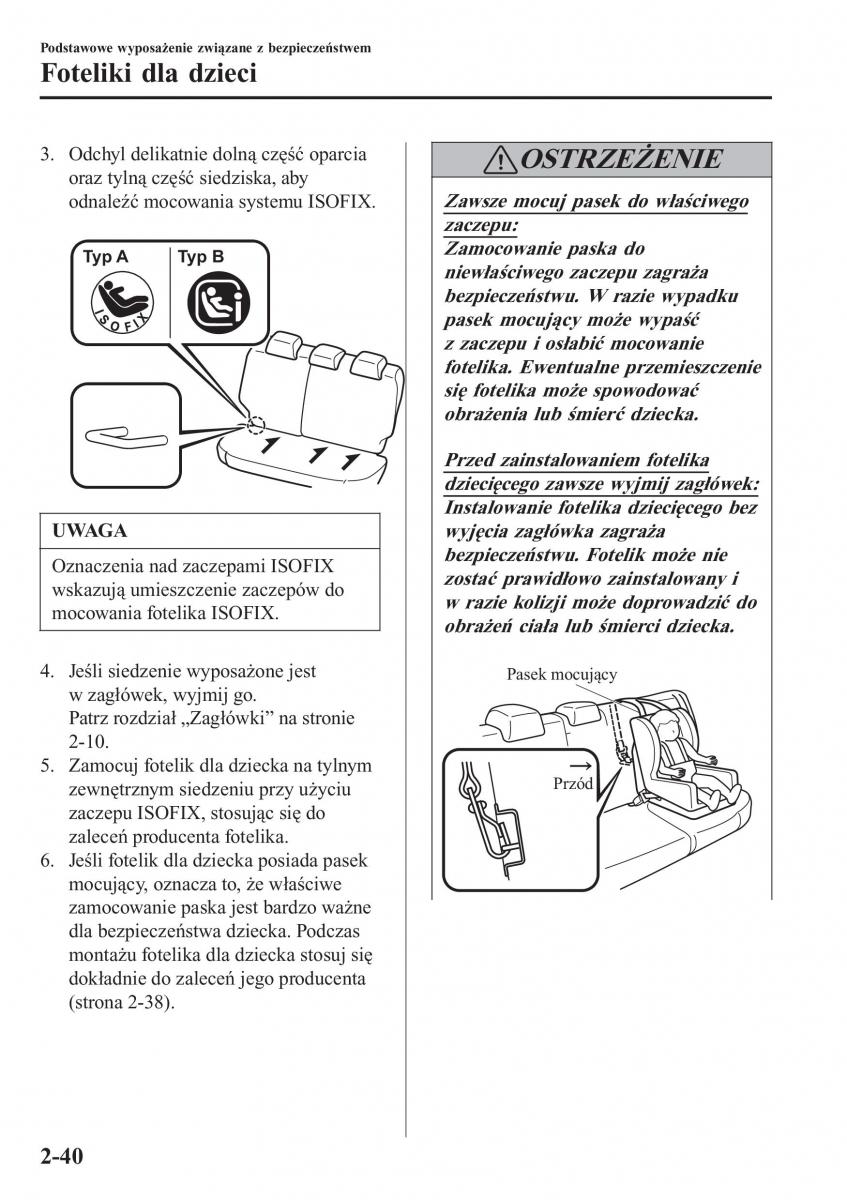 Mazda CX 3 instrukcja obslugi / page 60