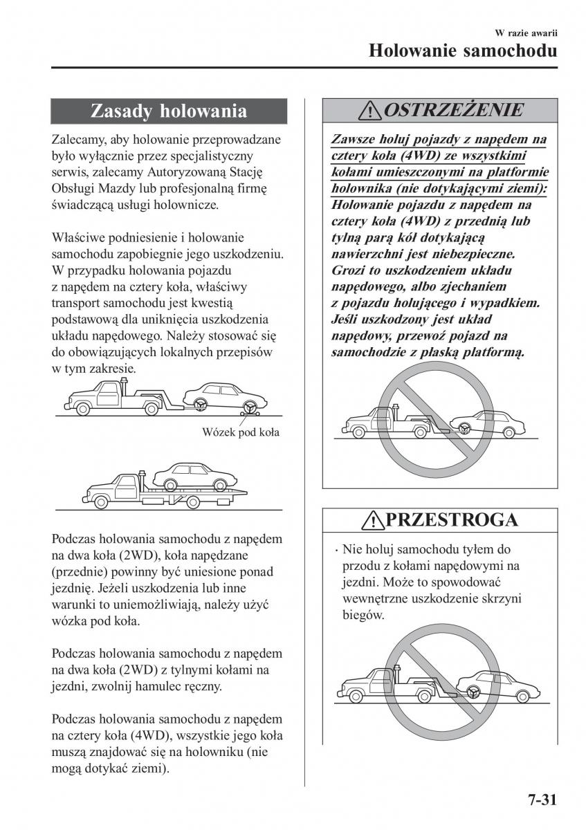 Mazda CX 3 instrukcja obslugi / page 605