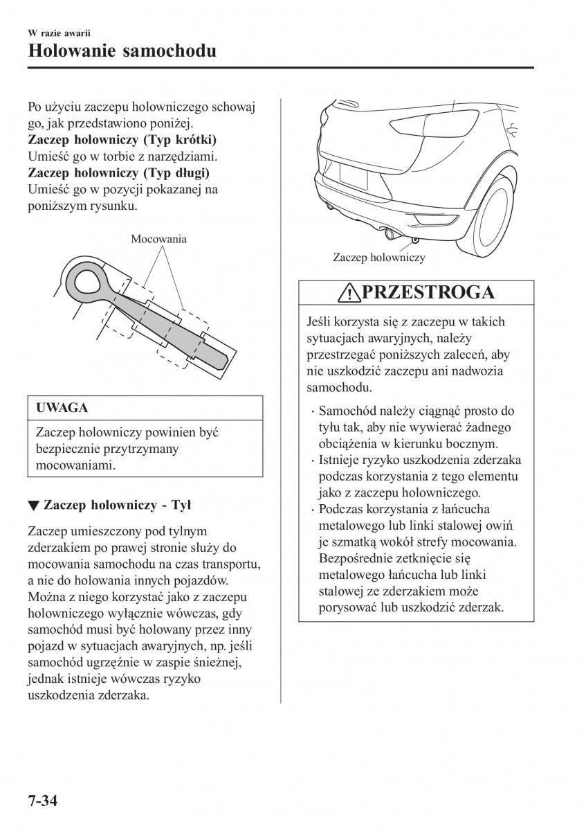 Mazda CX 3 instrukcja obslugi / page 608