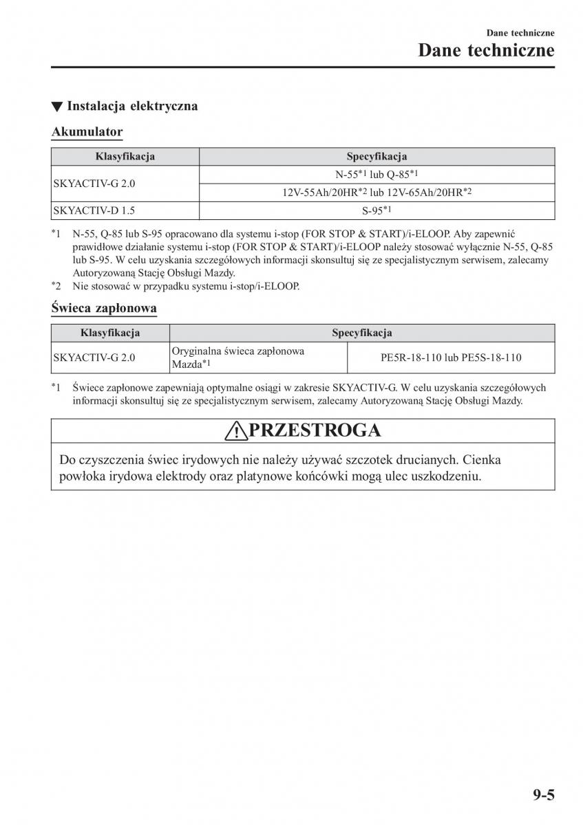 Mazda CX 3 instrukcja obslugi / page 661