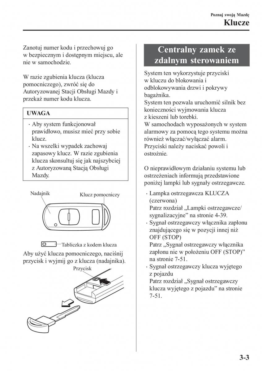 Mazda CX 3 instrukcja obslugi / page 83