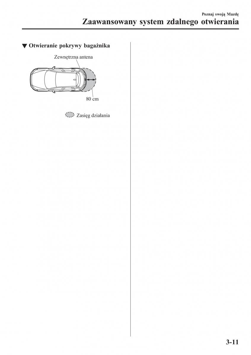 Mazda CX 3 instrukcja obslugi / page 91