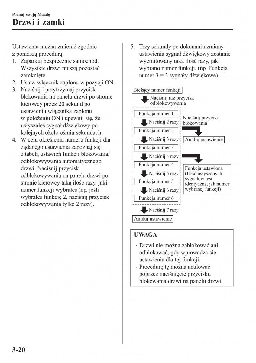 Mazda CX 3 instrukcja obslugi / page 100