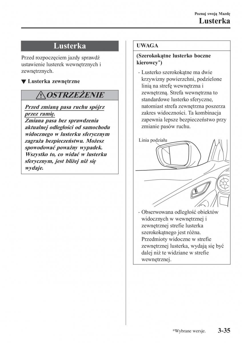 Mazda CX 3 instrukcja obslugi / page 115