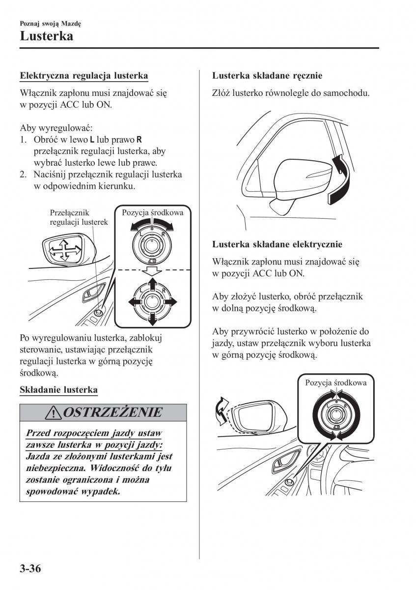 Mazda CX 3 instrukcja obslugi / page 116