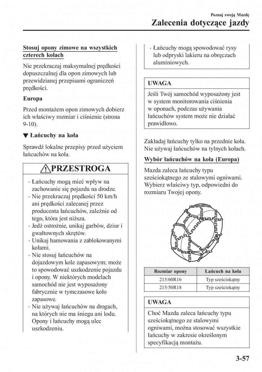 Mazda CX 3 instrukcja obslugi / page 137