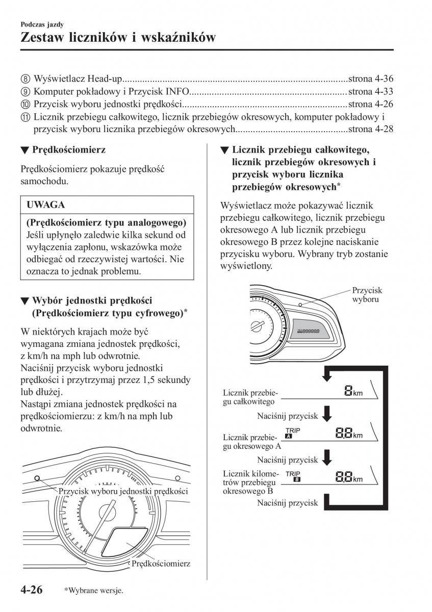 Mazda CX 3 instrukcja obslugi / page 176