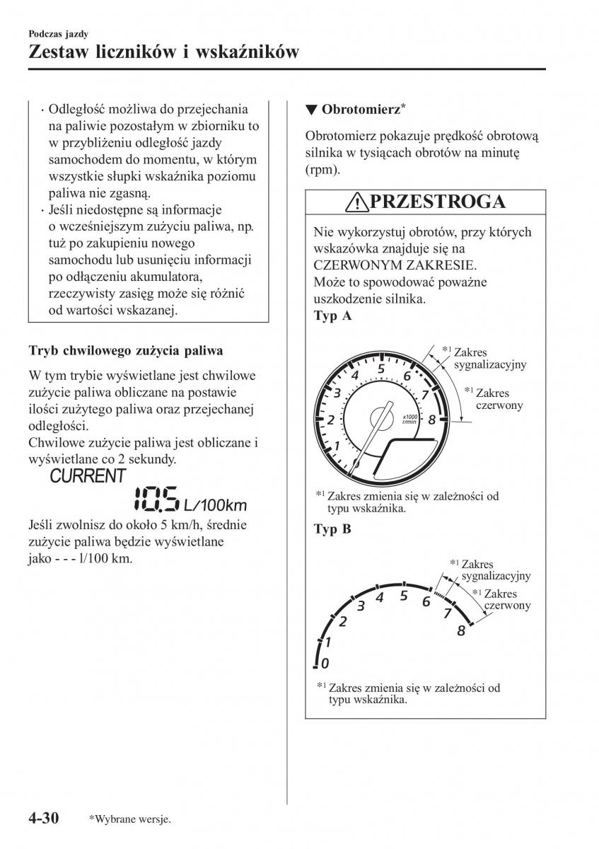 Mazda CX 3 instrukcja obslugi / page 180