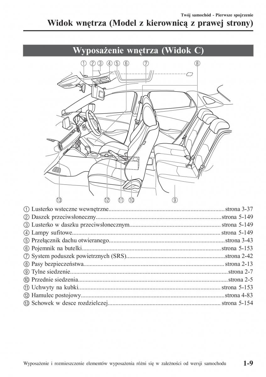 Mazda CX 3 instrukcja obslugi / page 19