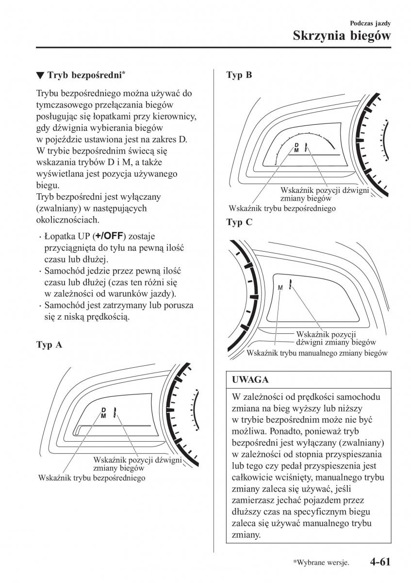 Mazda CX 3 instrukcja obslugi / page 211