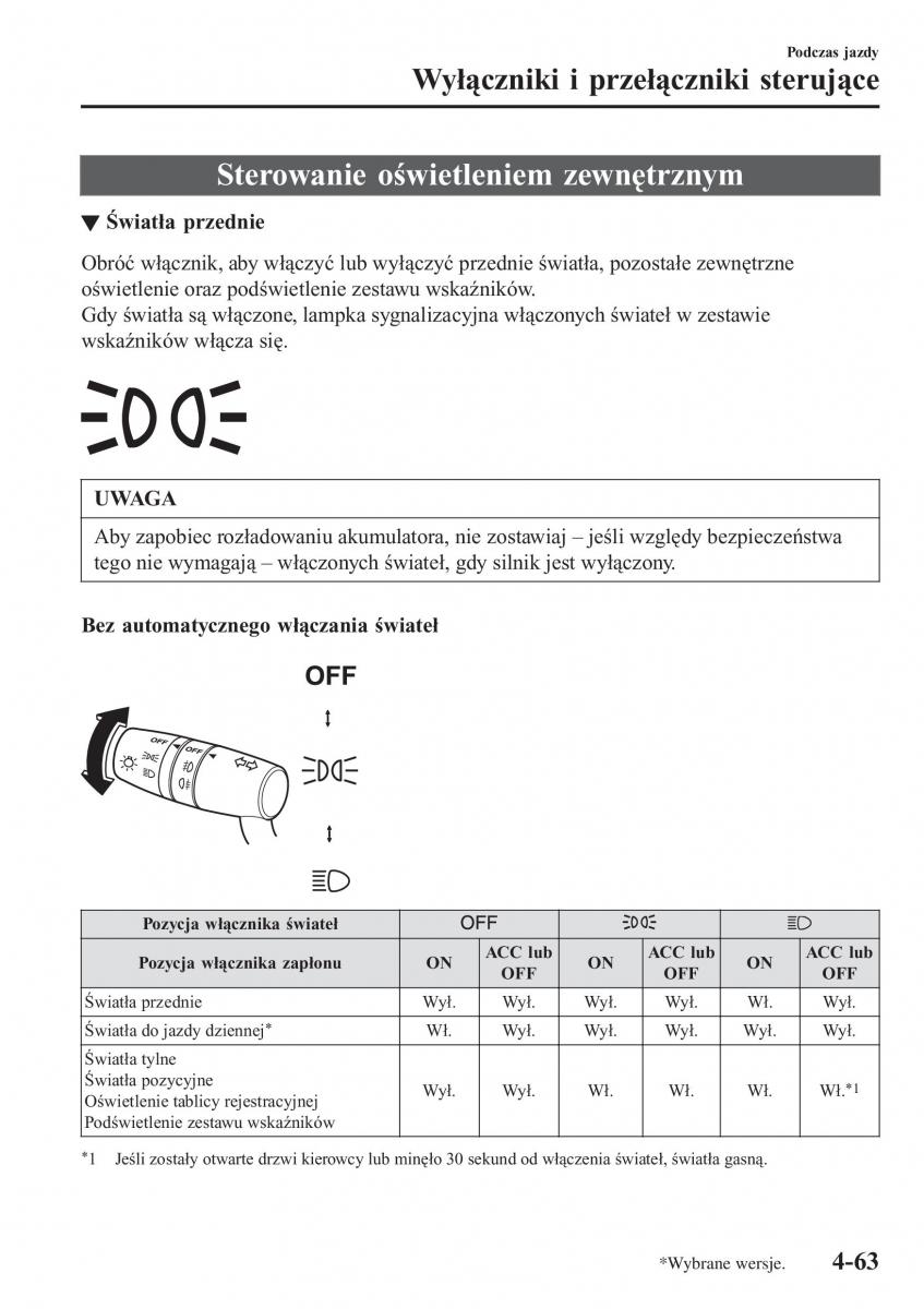 Mazda CX 3 instrukcja obslugi / page 213