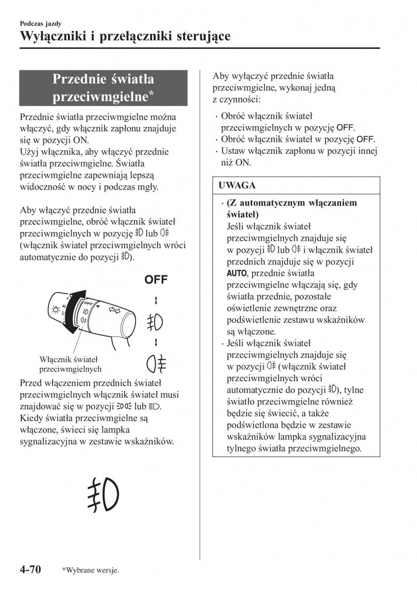 Mazda CX 3 instrukcja obslugi / page 220