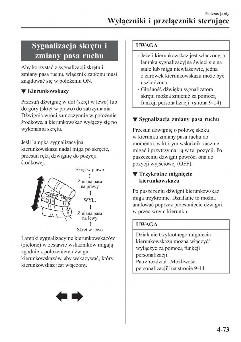 Mazda CX 3 instrukcja obslugi / page 223