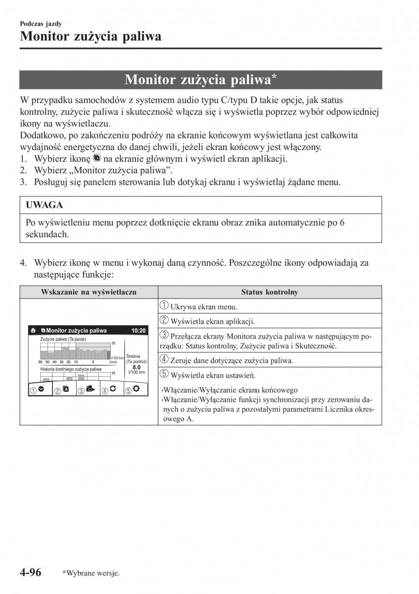 Mazda CX 3 instrukcja obslugi / page 246