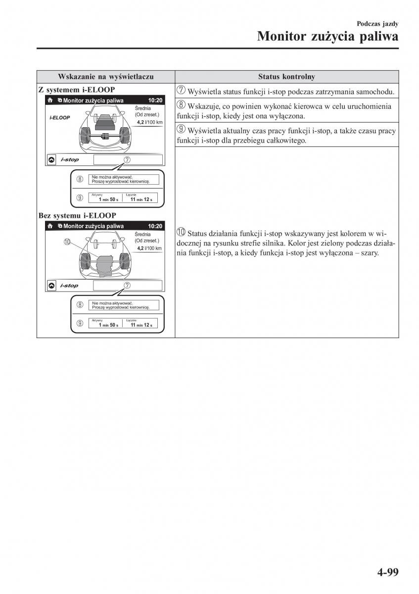 Mazda CX 3 instrukcja obslugi / page 249