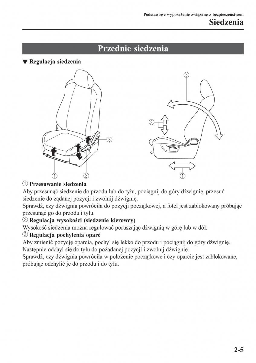 Mazda CX 3 instrukcja obslugi / page 25