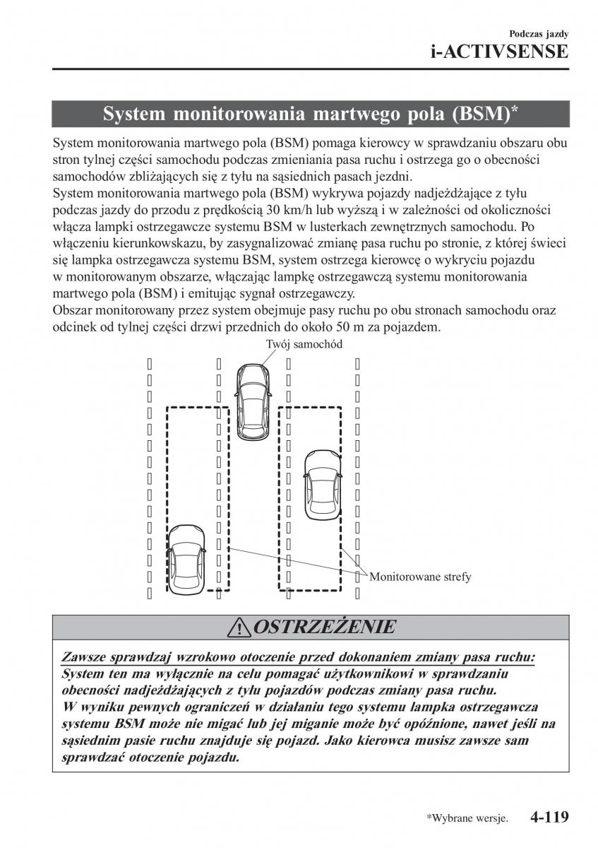 Mazda CX 3 instrukcja obslugi / page 269