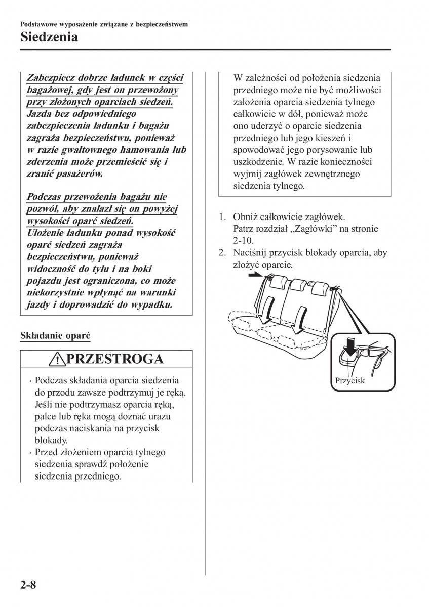 Mazda CX 3 instrukcja obslugi / page 28