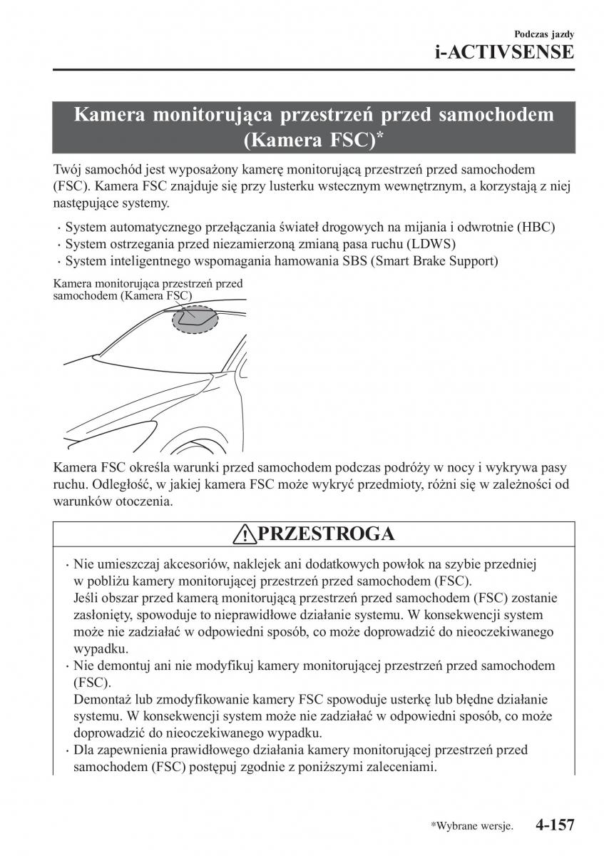 Mazda CX 3 instrukcja obslugi / page 307