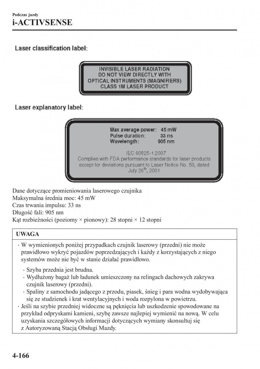 Mazda CX 3 instrukcja obslugi / page 316