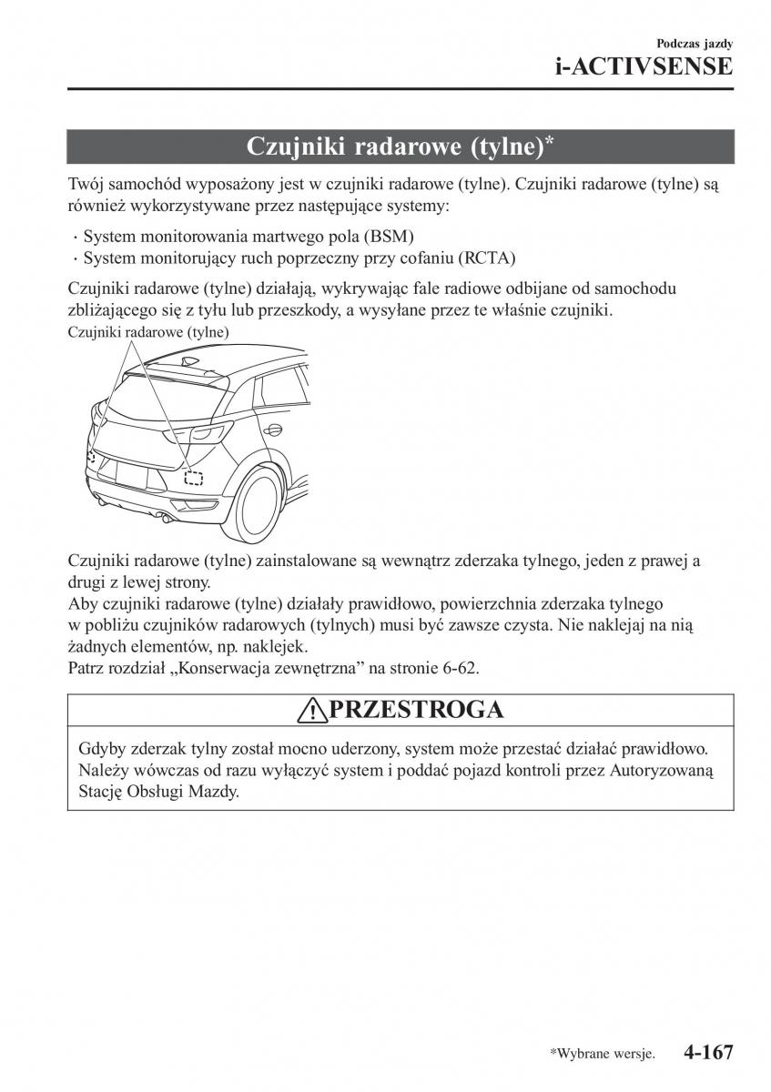 Mazda CX 3 instrukcja obslugi / page 317