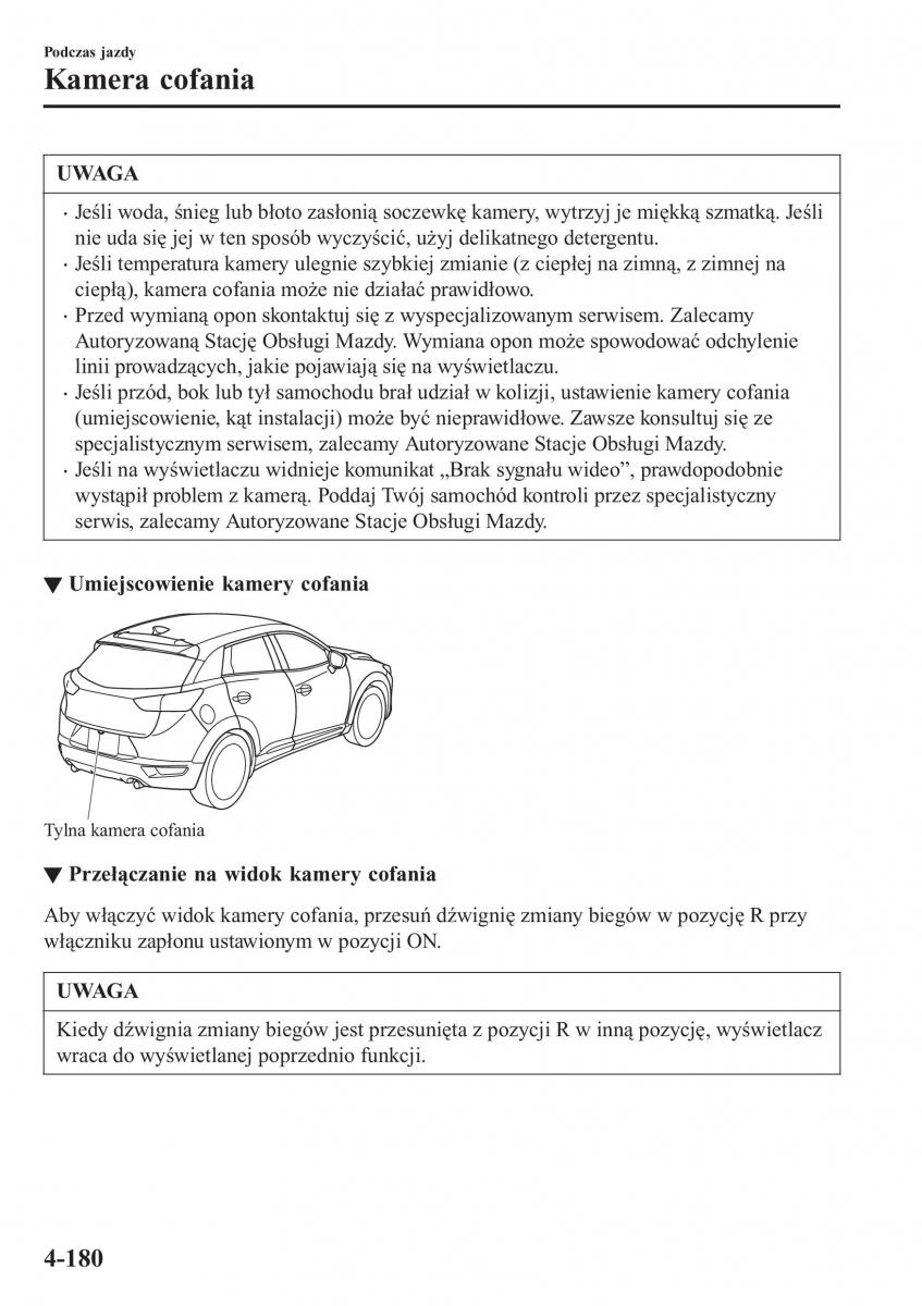 Mazda CX 3 instrukcja obslugi / page 330