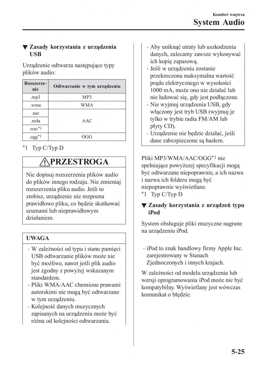 Mazda CX 3 instrukcja obslugi / page 369