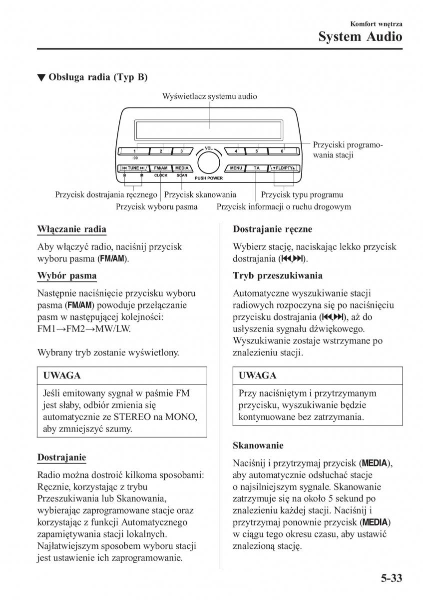 Mazda CX 3 instrukcja obslugi / page 377