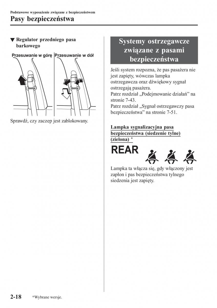 Mazda CX 3 instrukcja obslugi / page 38