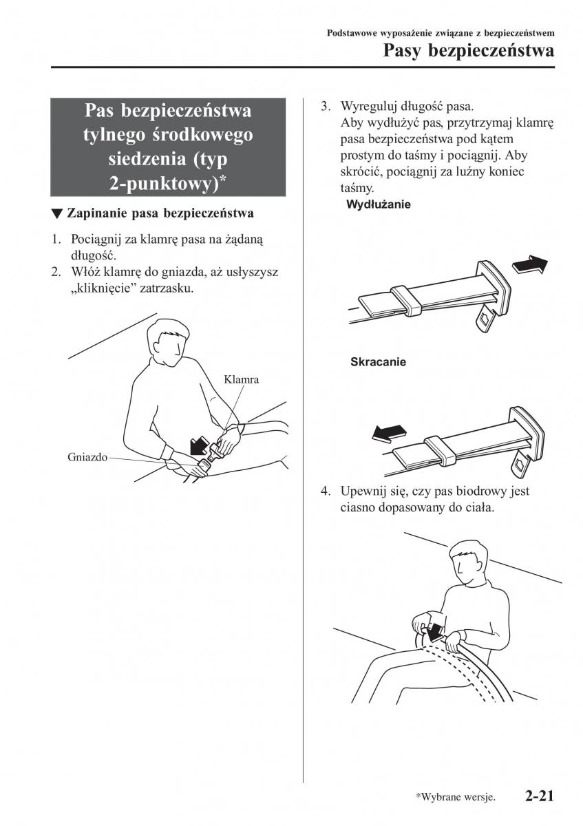 Mazda CX 3 instrukcja obslugi / page 41