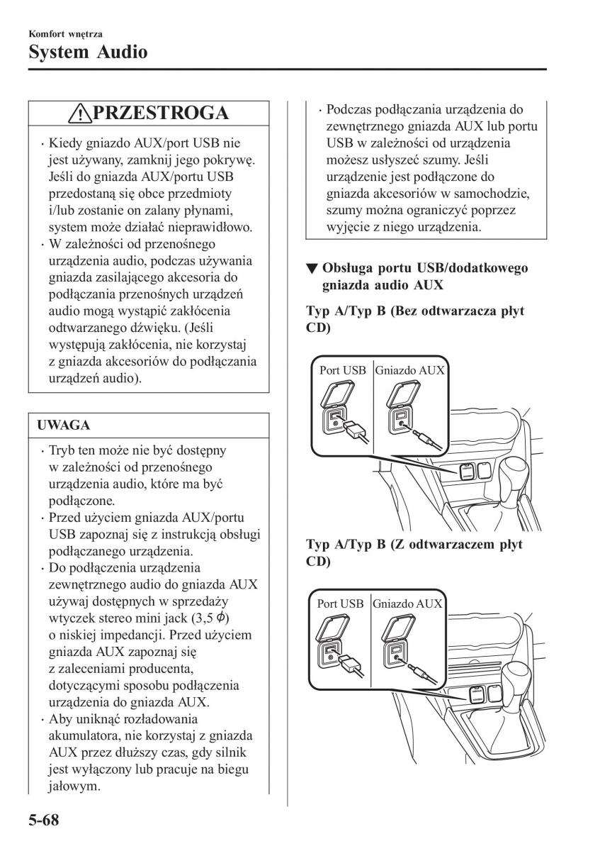 Mazda CX 3 instrukcja obslugi / page 412