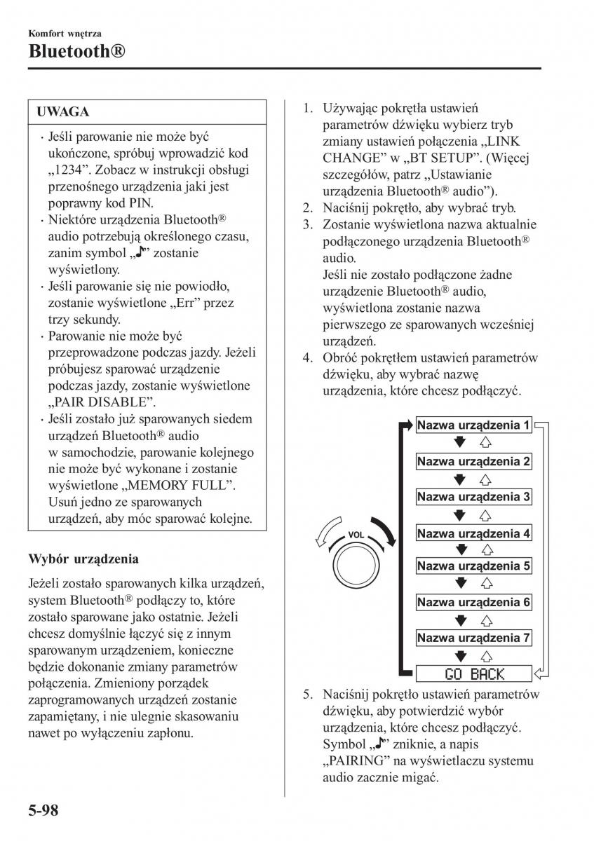 Mazda CX 3 instrukcja obslugi / page 442