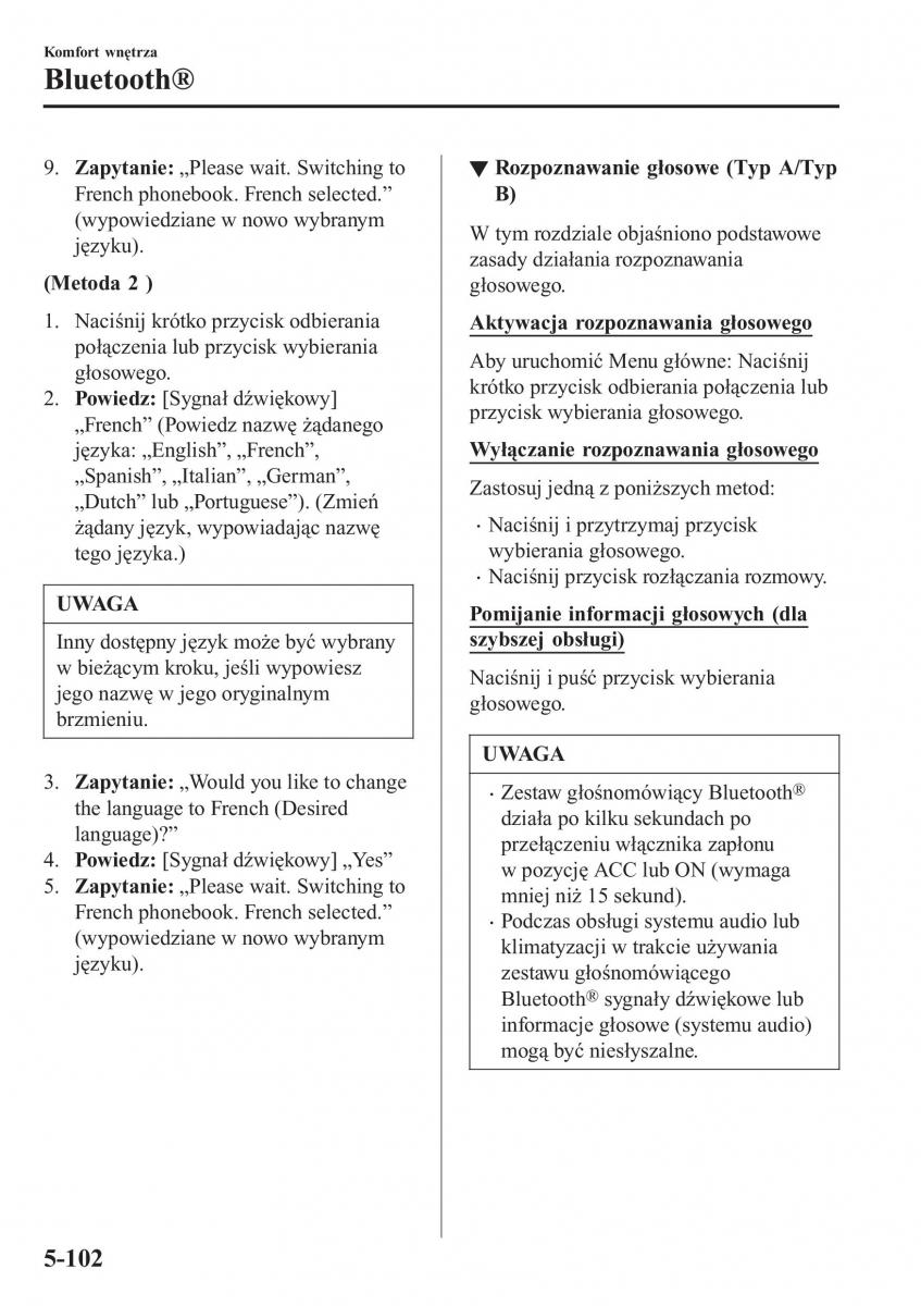 Mazda CX 3 instrukcja obslugi / page 446