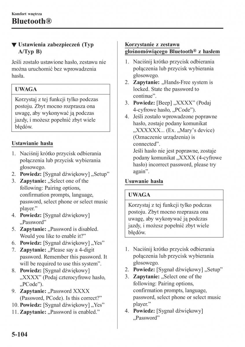 Mazda CX 3 instrukcja obslugi / page 448