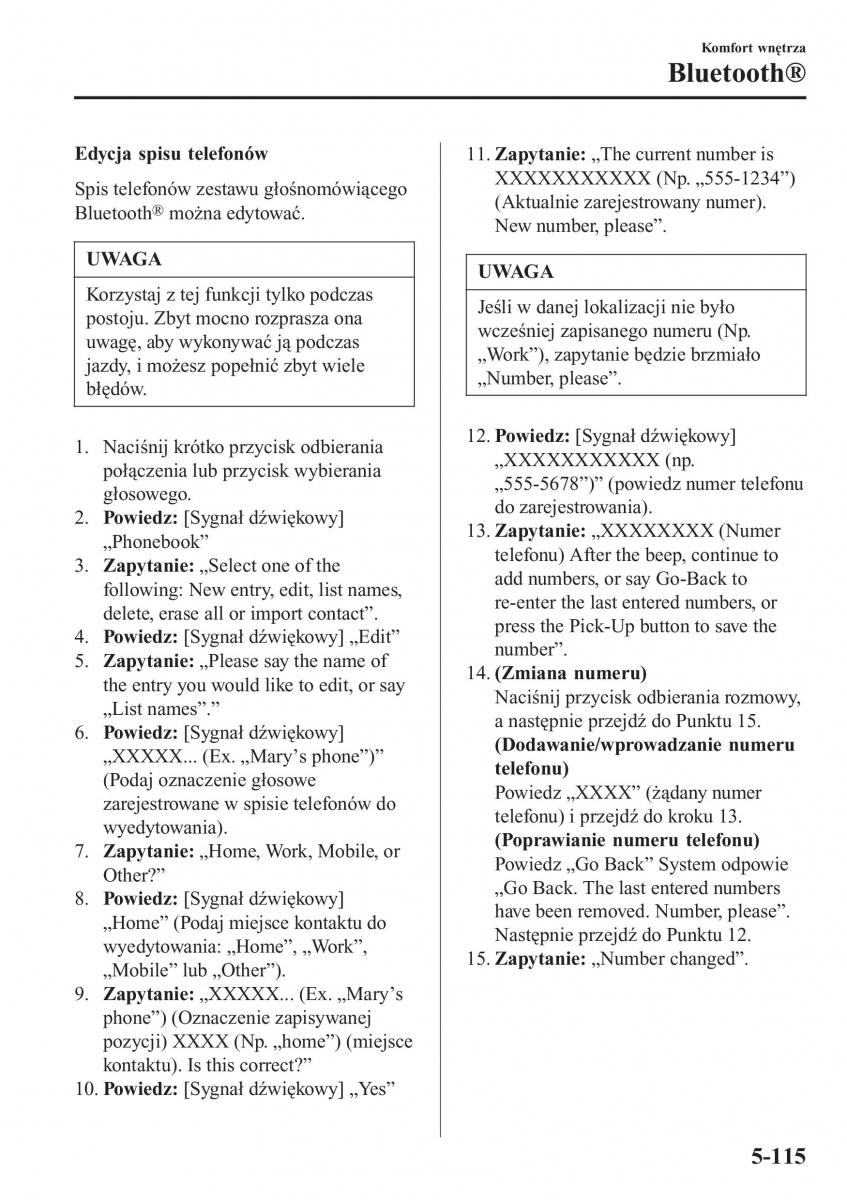 Mazda CX 3 instrukcja obslugi / page 459