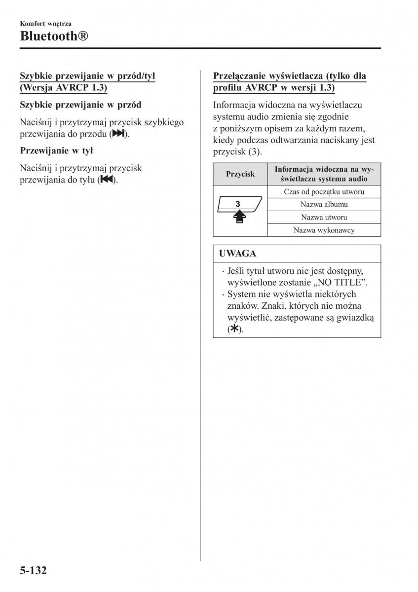 Mazda CX 3 instrukcja obslugi / page 476