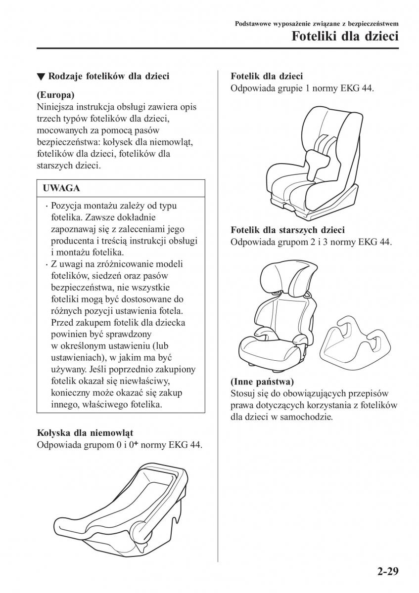 Mazda CX 3 instrukcja obslugi / page 49