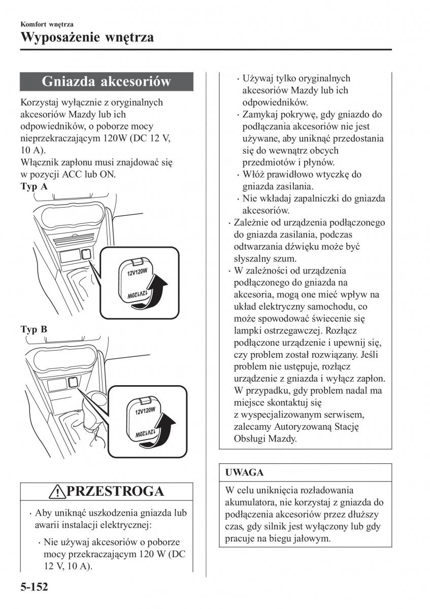 Mazda CX 3 instrukcja obslugi / page 496