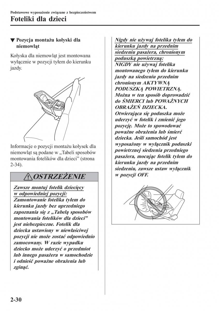 Mazda CX 3 instrukcja obslugi / page 50