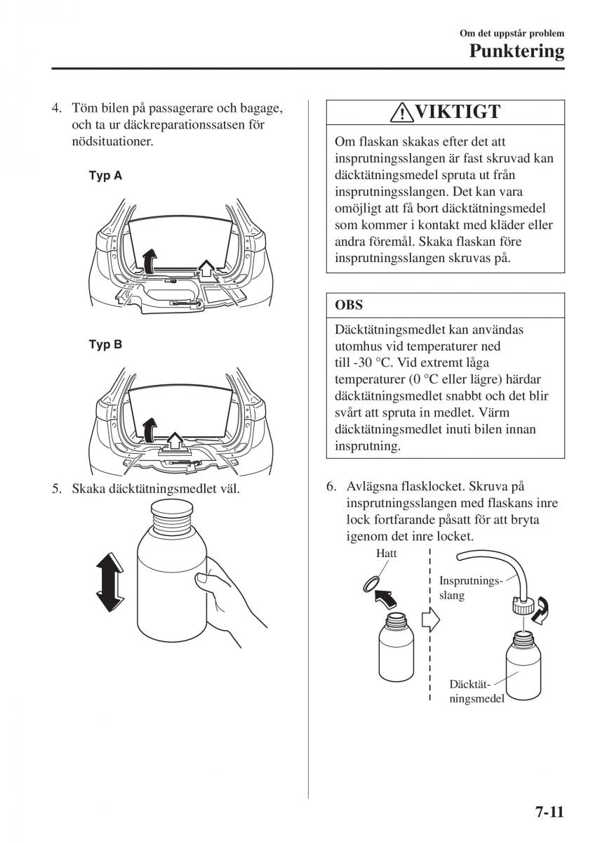 Mazda CX 3 instruktionsbok / page 543