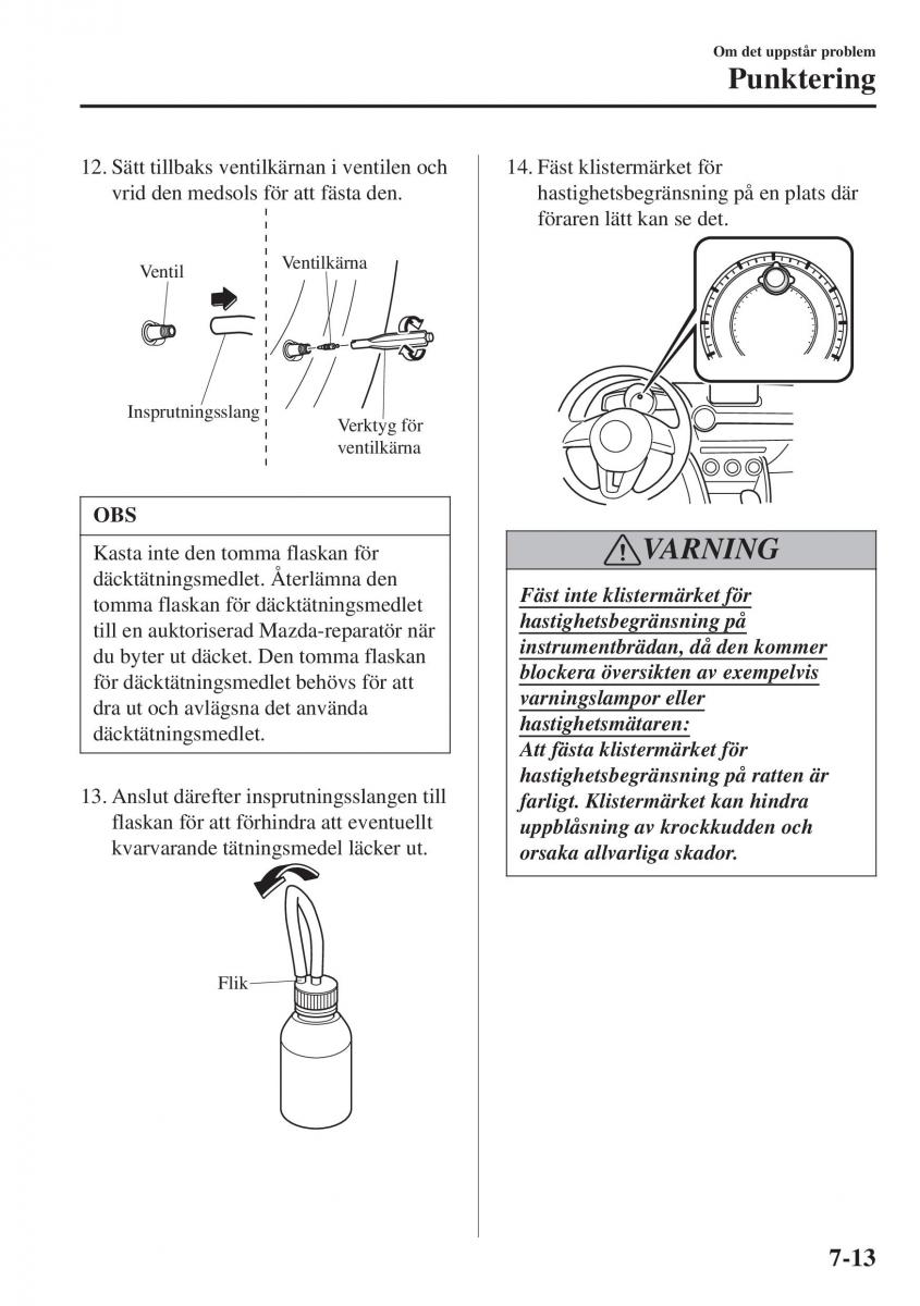 Mazda CX 3 instruktionsbok / page 545