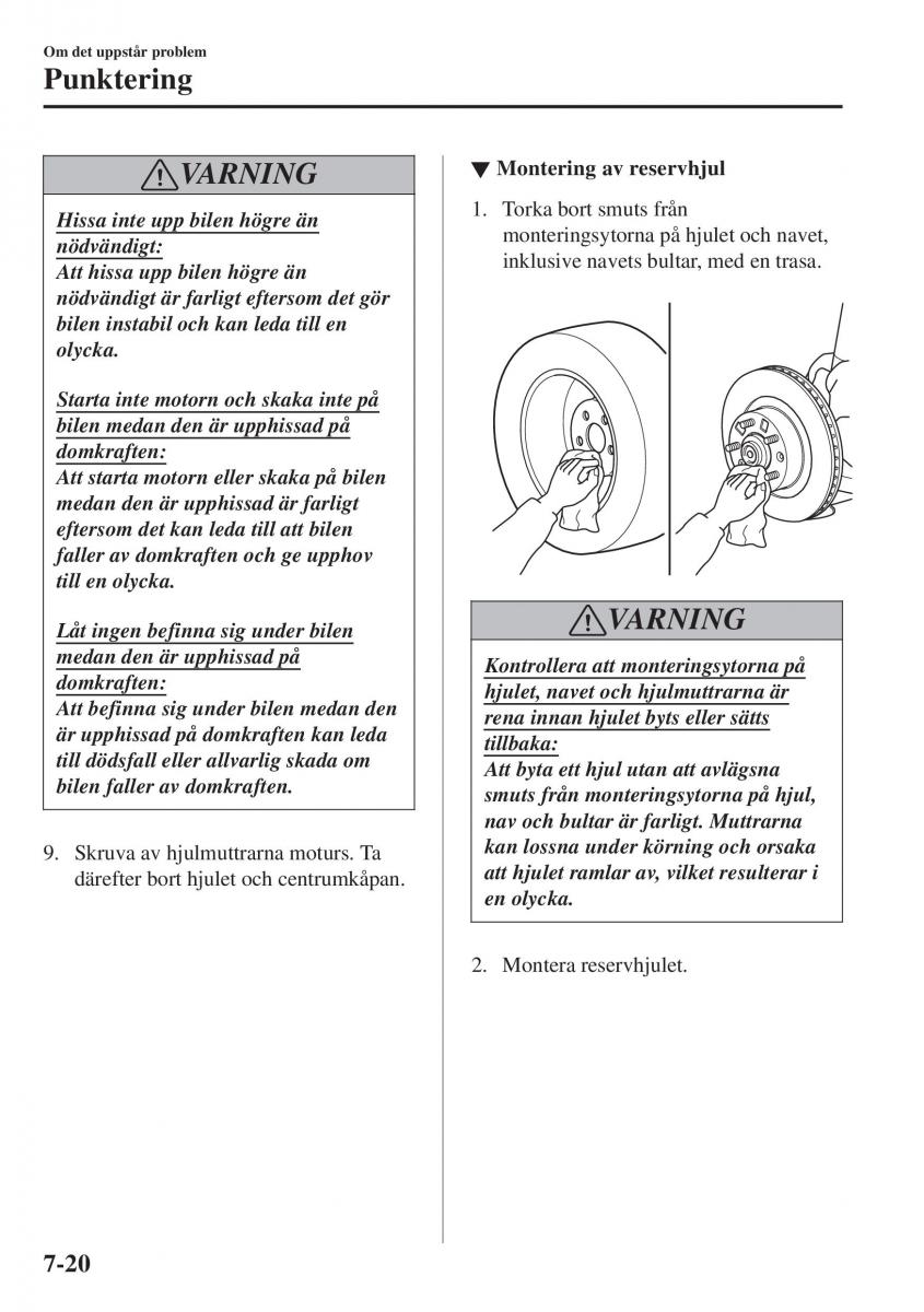 Mazda CX 3 instruktionsbok / page 552