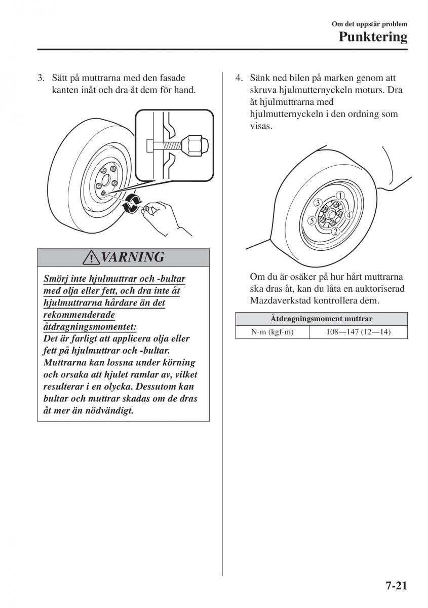 Mazda CX 3 instruktionsbok / page 553